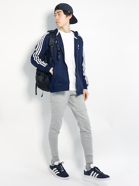 Morikawa Yoshinoriさん（メンズ・176cm）の春コーディネート