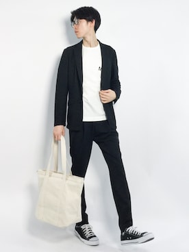 「LB/S （エルビーエス）のアイテム」を使った、Morikawa Yoshinoriさん（メンズ・176cm）の春コーディネート