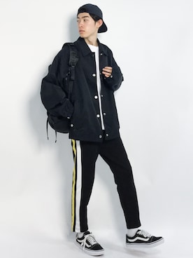 Morikawa Yoshinoriさん（メンズ・176cm）の春コーディネート