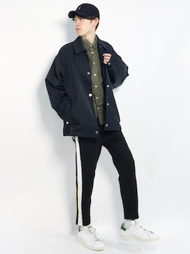 Morikawa Yoshinoriさん（メンズ・176cm）の春コーディネート