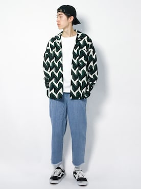 Morikawa Yoshinoriさん（メンズ・176cm）の春コーディネート