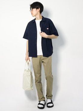 Morikawa Yoshinoriさん(メンズ・176cm)の春コーディネート