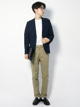 Morikawa Yoshinoriさん(メンズ・176cm)の春コーディネート