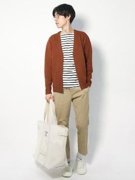 Morikawa Yoshinoriさん（メンズ・176cm）の春コーディネート