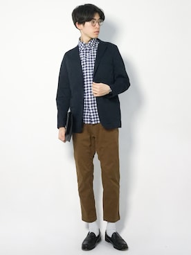 Morikawa Yoshinoriさん(メンズ・176cm)の春コーディネート