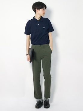 Morikawa Yoshinoriさん（メンズ・176cm）の春コーディネート