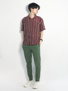 Morikawa Yoshinoriさん（メンズ・176cm）の春コーディネート