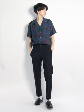 Morikawa Yoshinoriさん(メンズ・176cm)の春コーディネート