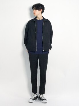 「RAGEBLUE（レイジブルー）のアイテム（その他アウター）」を使った、Morikawa Yoshinoriさん（メンズ・176cm）の春コーディネート