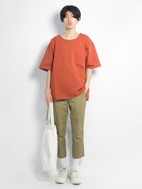 Morikawa Yoshinoriさん（メンズ・176cm）の春コーディネート