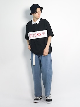 Morikawa Yoshinoriさん（メンズ・176cm）の春コーディネート