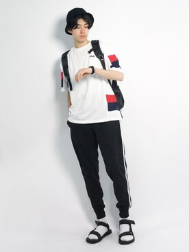 Morikawa Yoshinoriさん（メンズ・176cm）の春コーディネート