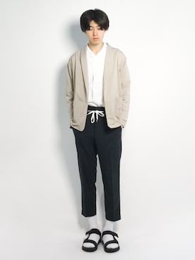 Morikawa Yoshinoriさん(メンズ・176cm)の春コーディネート