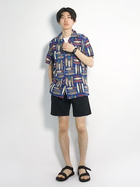 Morikawa Yoshinoriさん(メンズ・176cm)の春コーディネート