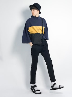 Morikawa Yoshinoriさん（メンズ・176cm）の春コーディネート