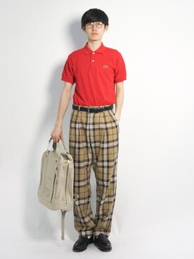 Morikawa Yoshinoriさん（メンズ・176cm）の春コーディネート