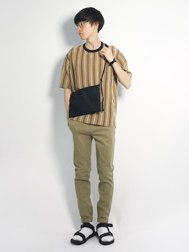 Morikawa Yoshinoriさん（メンズ・176cm）の春コーディネート