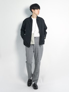 Morikawa Yoshinoriさん(メンズ・176cm)の春コーディネート