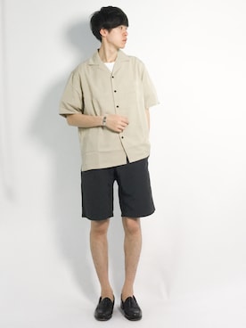 Morikawa Yoshinoriさん（メンズ・176cm）の春コーディネート