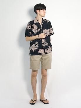 Morikawa Yoshinoriさん(メンズ・176cm)の春コーディネート