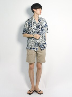 Morikawa Yoshinoriさん(メンズ・176cm)の春コーディネート