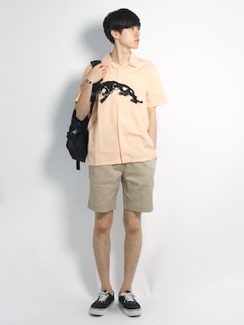 Morikawa Yoshinoriさん(メンズ・176cm)の春コーディネート