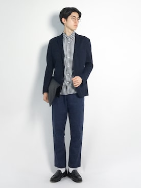 Morikawa Yoshinoriさん(メンズ・176cm)の春コーディネート