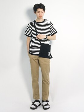 Morikawa Yoshinoriさん（メンズ・176cm）の春コーディネート