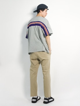 Morikawa Yoshinoriさん(メンズ・176cm)の春コーディネート