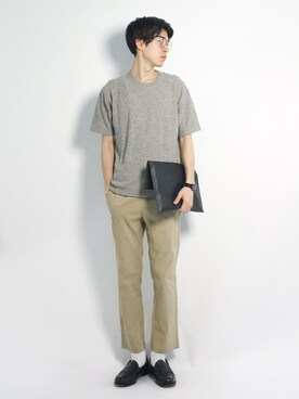 Morikawa Yoshinoriさん(メンズ・176cm)の春コーディネート