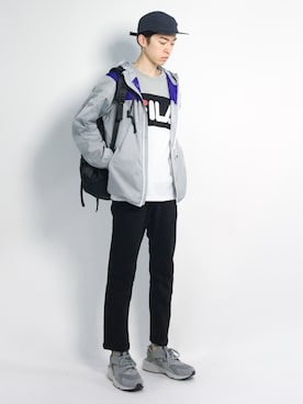 Morikawa Yoshinoriさん（メンズ・176cm）の春コーディネート