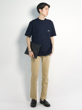 Morikawa Yoshinoriさん（メンズ・176cm）の春コーディネート