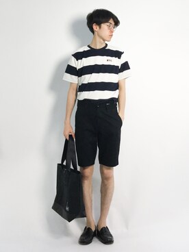 Morikawa Yoshinoriさん（メンズ・176cm）の春コーディネート
