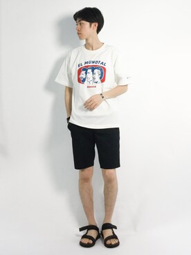 Morikawa Yoshinoriさん（メンズ・176cm）の春コーディネート