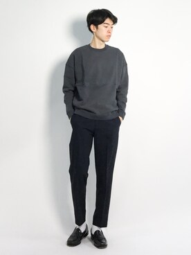 Morikawa Yoshinoriさん（メンズ・176cm）の春コーディネート