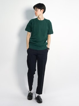 Morikawa Yoshinoriさん(メンズ・176cm)の春コーディネート