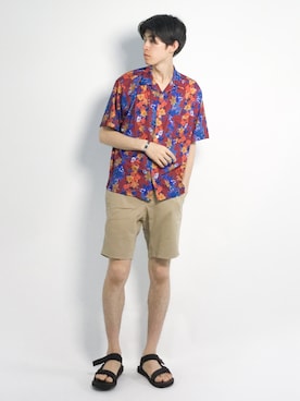 Morikawa Yoshinoriさん(メンズ・176cm)の春コーディネート