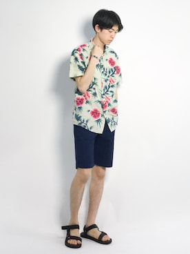 Morikawa Yoshinoriさん(メンズ・176cm)の春コーディネート