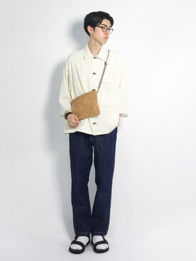 Morikawa Yoshinoriさん（メンズ・176cm）の春コーディネート