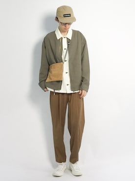 Morikawa Yoshinoriさん（メンズ・176cm）の春コーディネート