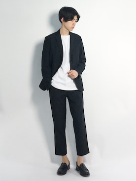 Morikawa Yoshinoriさん（メンズ・176cm）の夏コーディネート