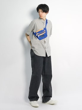 Morikawa Yoshinoriさん（メンズ・176cm）の夏コーディネート