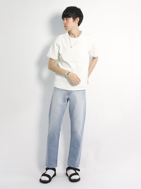 Morikawa Yoshinoriさん（メンズ・176cm）の夏コーディネート