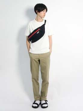 Morikawa Yoshinoriさん（メンズ・176cm）の夏コーディネート