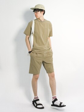 Morikawa Yoshinoriさん（メンズ・176cm）の夏コーディネート