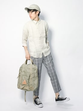 Morikawa Yoshinoriさん(メンズ・176cm)の夏コーディネート