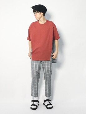 Morikawa Yoshinoriさん(メンズ・176cm)の夏コーディネート