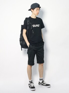 Morikawa Yoshinoriさん（メンズ・176cm）の夏コーディネート