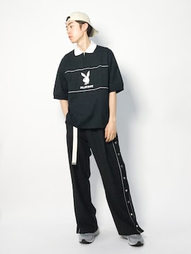 Morikawa Yoshinoriさん（メンズ・176cm）の夏コーディネート