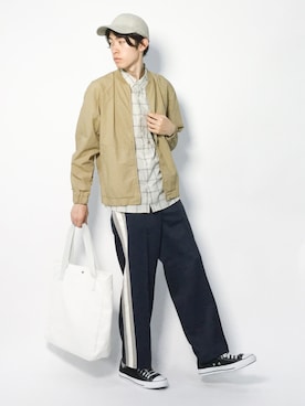 Morikawa Yoshinoriさん（メンズ・176cm）の夏コーディネート
